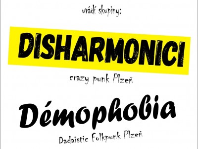 Démophobia - koncertní plakáty